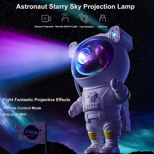 Galaxy Astronaut Star Projector – Transform Your Room into a Cosmic Wonderland